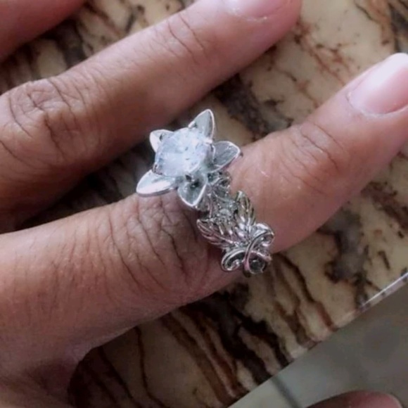 Ring AAA Zircon - Spring Flower - Picture 2 of 8